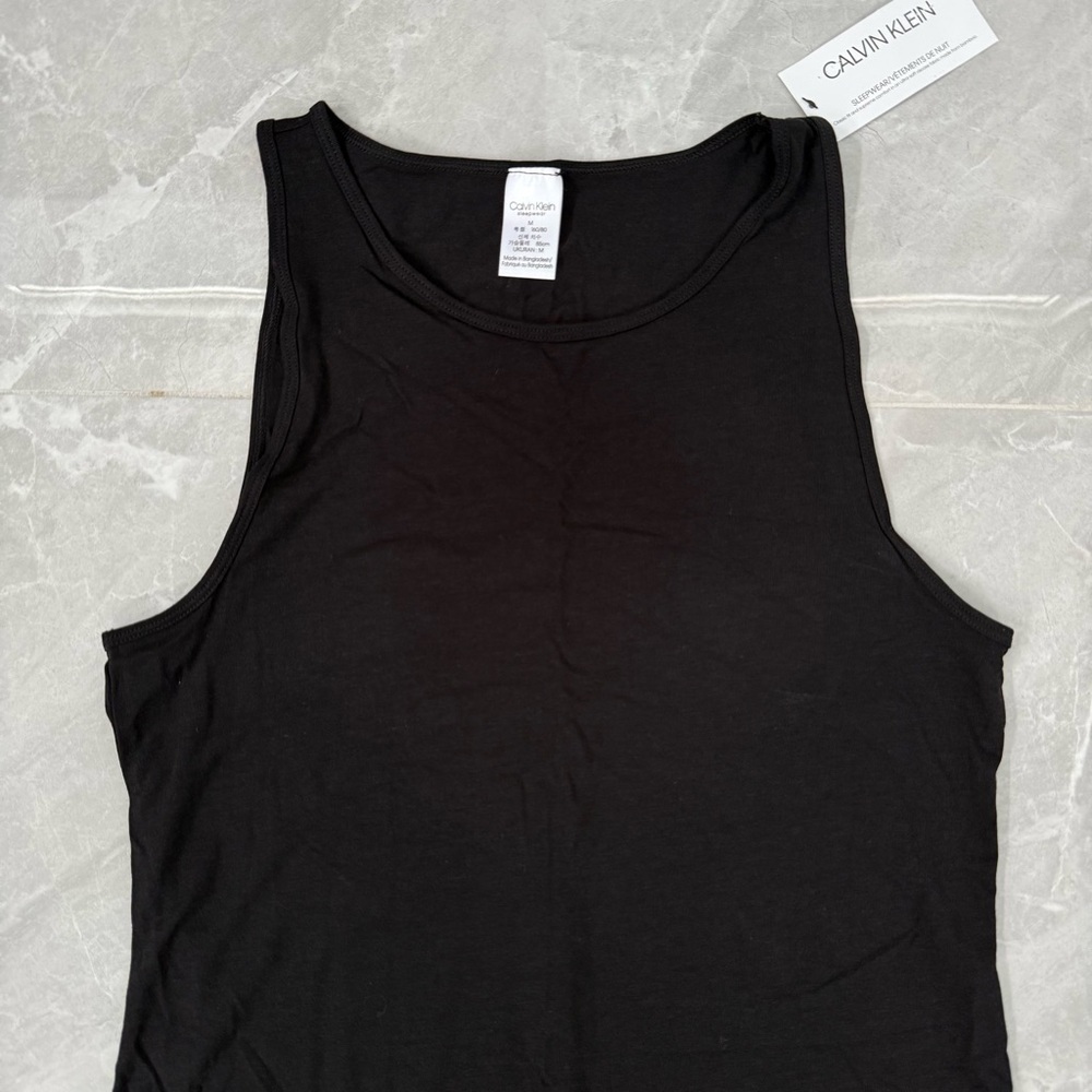 Women’s Calvin Klein Sleepwear Basic Tank Top Size Medium - Picture 2 of 15